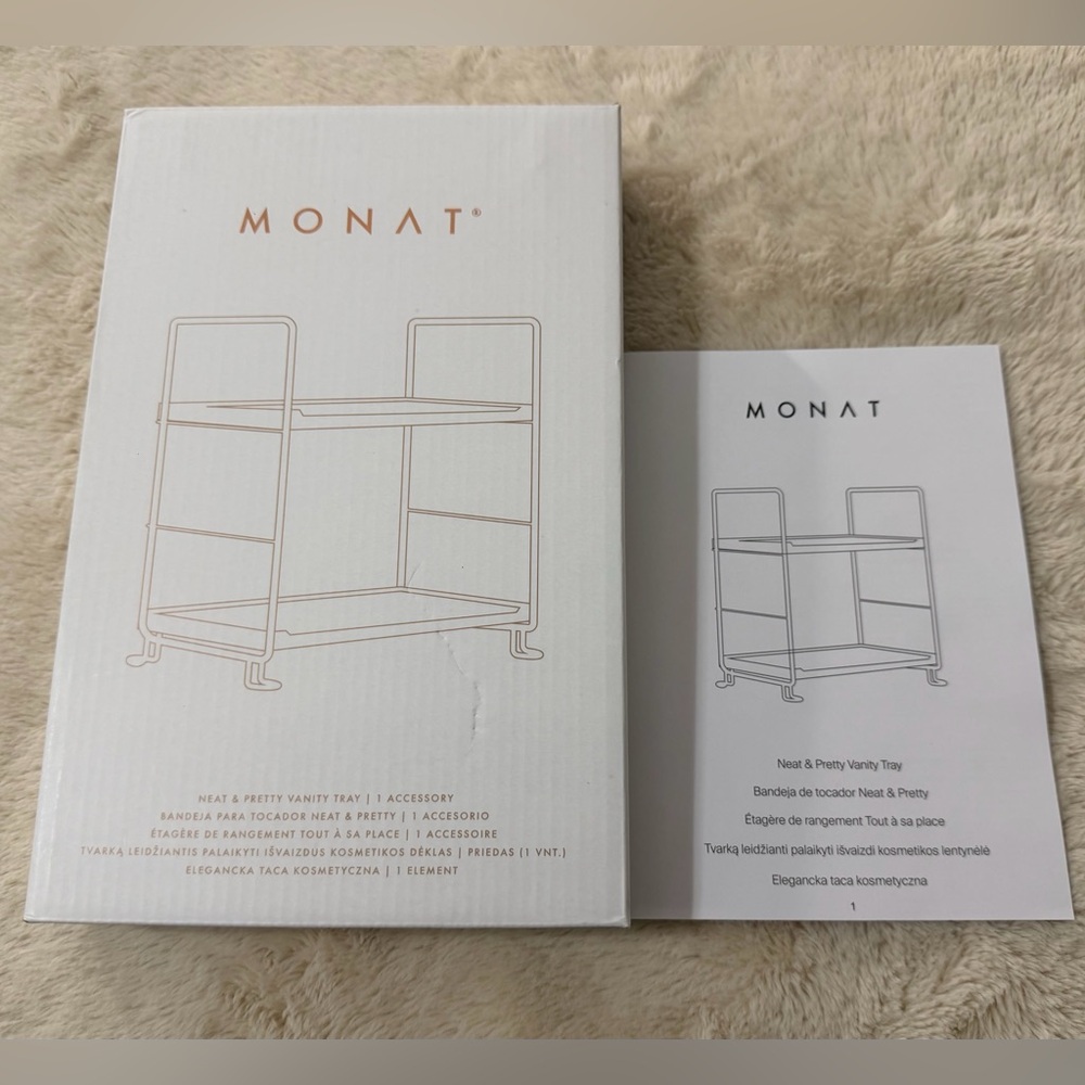 Monat Neat & Pretty Vanity Tray - Picture 2 of 8